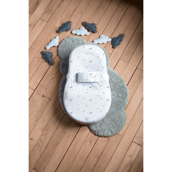 Ergonomic Cocoon Mattress - RED CASTLE - COCOONABABY - Happy Fox Sheet