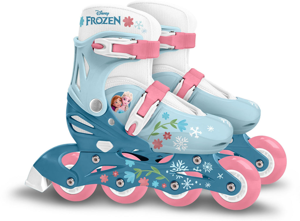 2-in-1 Inline Skates - Frozen - Girls - Blue - Size 27-30