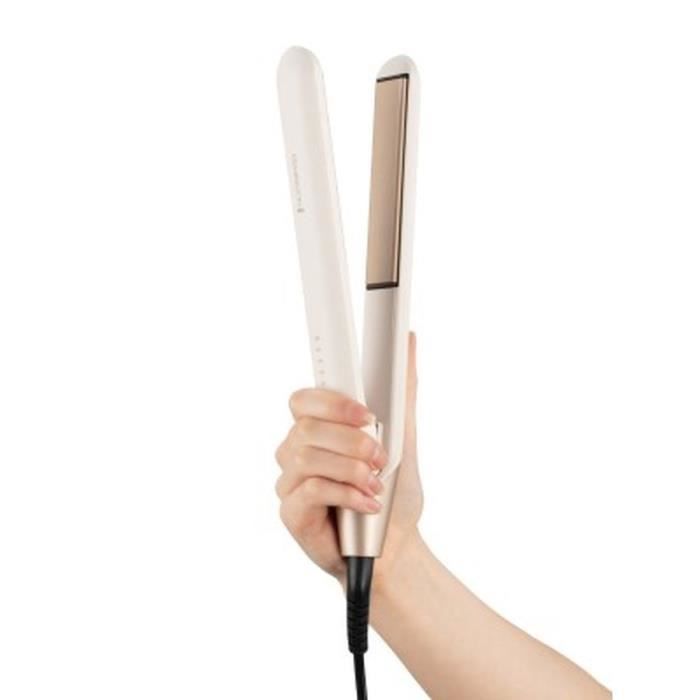REMINGTON S4740 Shea Soft Straightener – 5 Temperatures from 150 to 230° – Advanced Ceramic Coating Enriched with Shea Oil