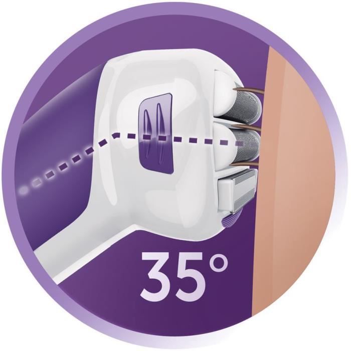 REMINGTON Wet & Dry Female Razor - Hypoallergenic - Rechargeable
