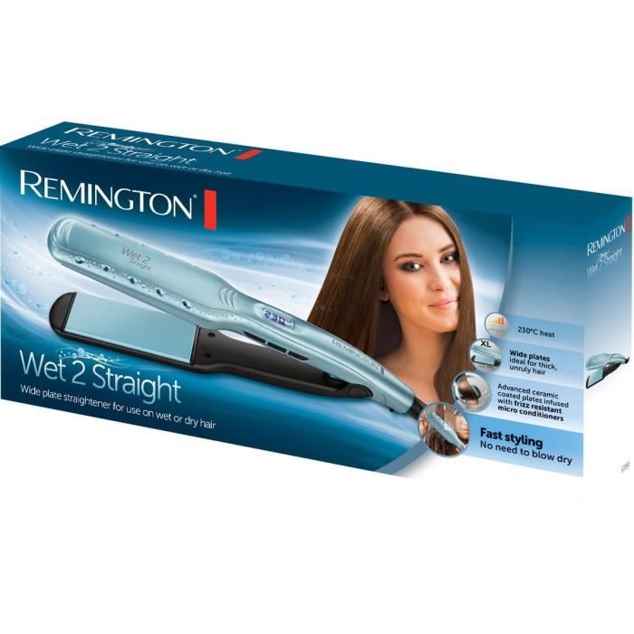 Remington Wet2Straight S7350 Hair Straightener Argan Oil Treatment