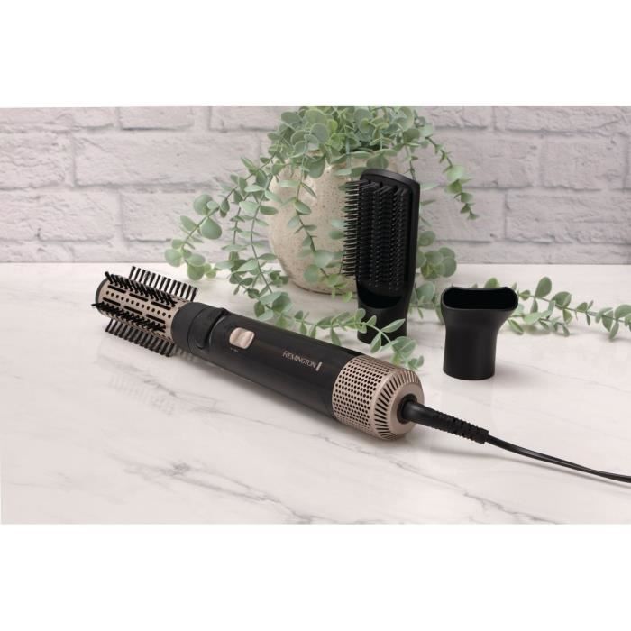 REMINGTON AS7580 R Blow D&S Blow Dryer Brush – ionic technology – 3 accessories: 40mm brush, flat brush and concentrator
