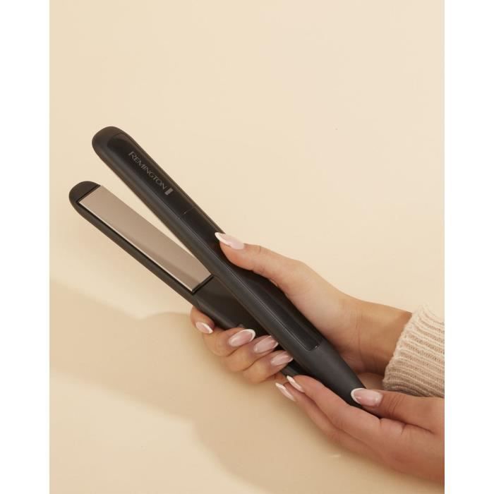 REMINGTON S1370 Ceramic Straight Hair Straightener – Max Temperature 215° – Automatic Stop – Ceramic Coating