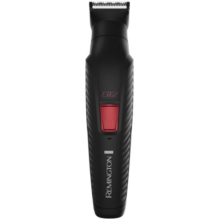 Multifunction Kit - REMINGTON - G12 Graphite Series - 12 in 1 - Self-sharpening blades - 40 min autonomy - USB