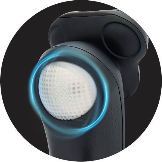 Rasoir rotatif - REMINGTON - XR1755 - Systeme hybride SynX - PivotBall - Lames flexibles - 100% étanche - Autonomie 50 min