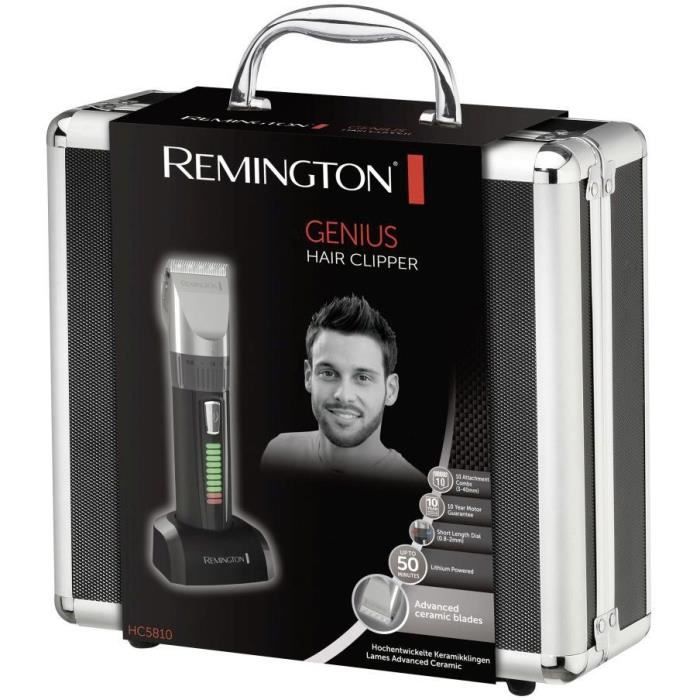 REMINGTON Advanced Ceramic Men's Hair Clipper - HC5810 - Self-Sharpening Blades