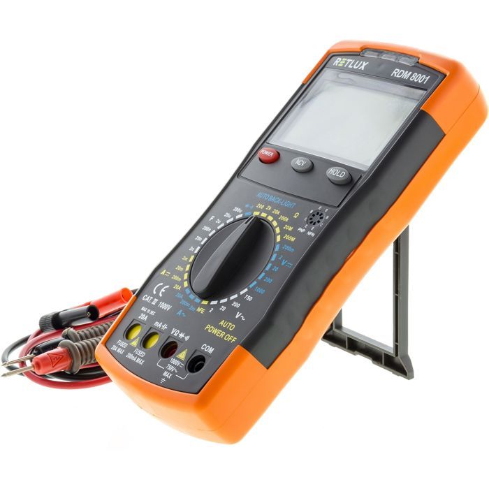 RETLUX Digital Multimeter RDM 8001