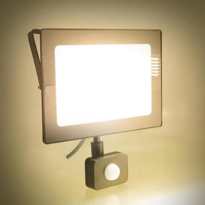 RETLUX LED Floodlight with Motion Detector - 50W - 4000 lm - 4000K - RSL 248