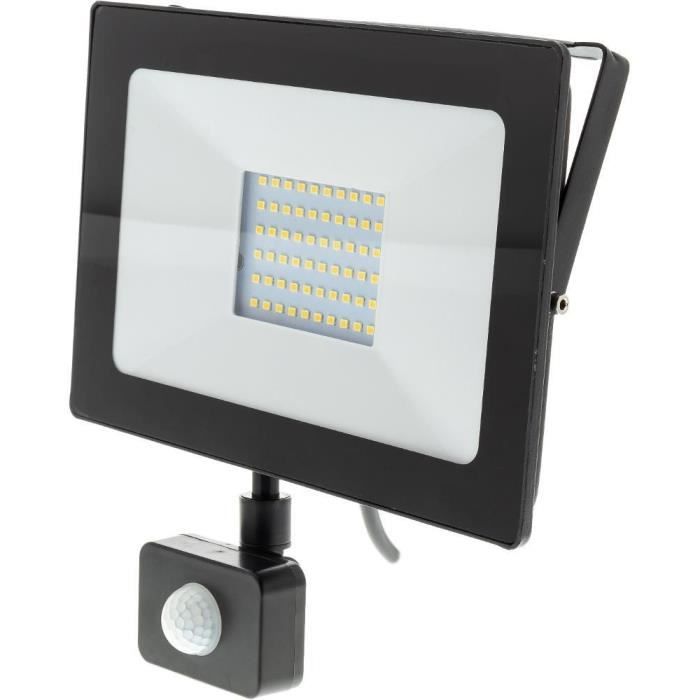 RETLUX LED Floodlight with Motion Detector - 50W - 4000 lm - 4000K - RSL 248