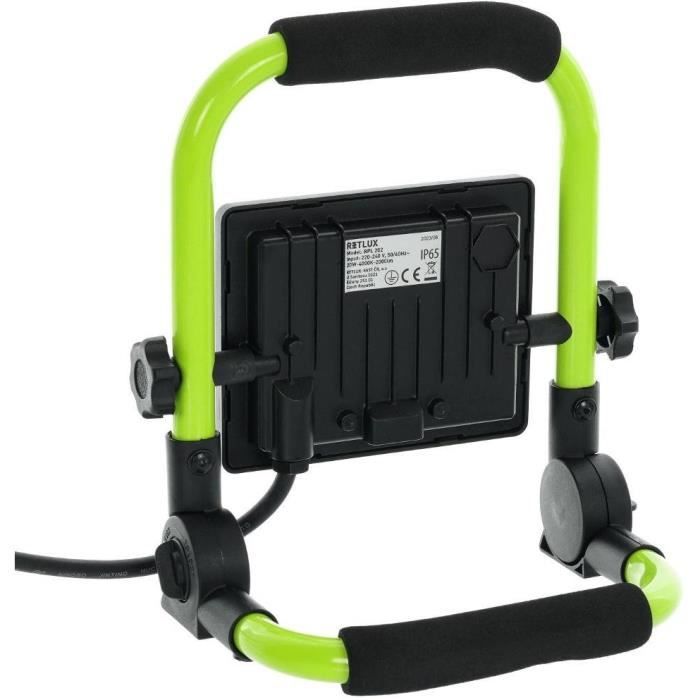 RETLUX Work Lamp - RPL 202 - 20W - 2000 Lumens - Water-Resistant (IP65)