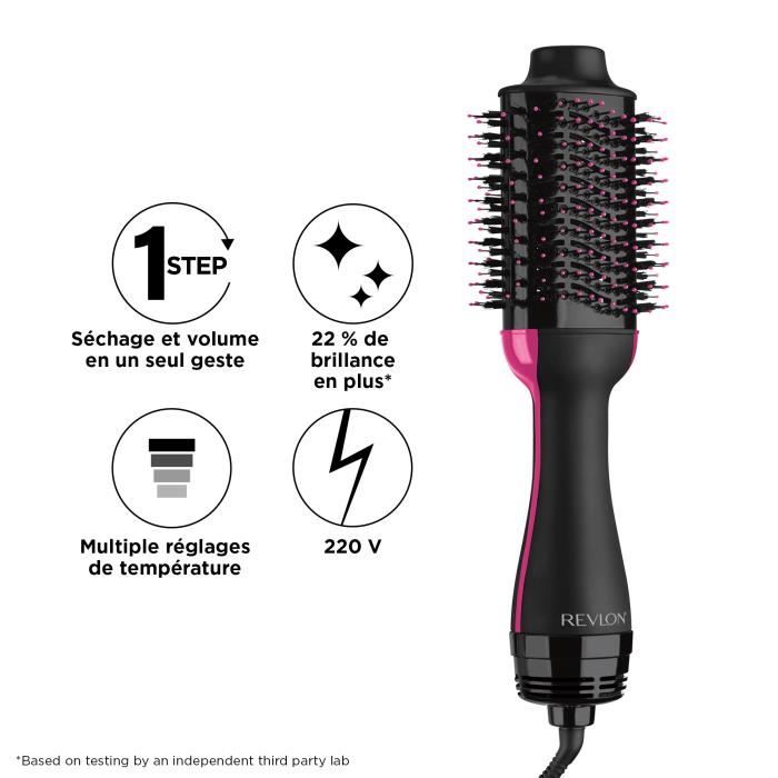 REVLON Salon One-Step Volumizing Hair Dryer Brush - RVDR5222 - 2 Heat Settings