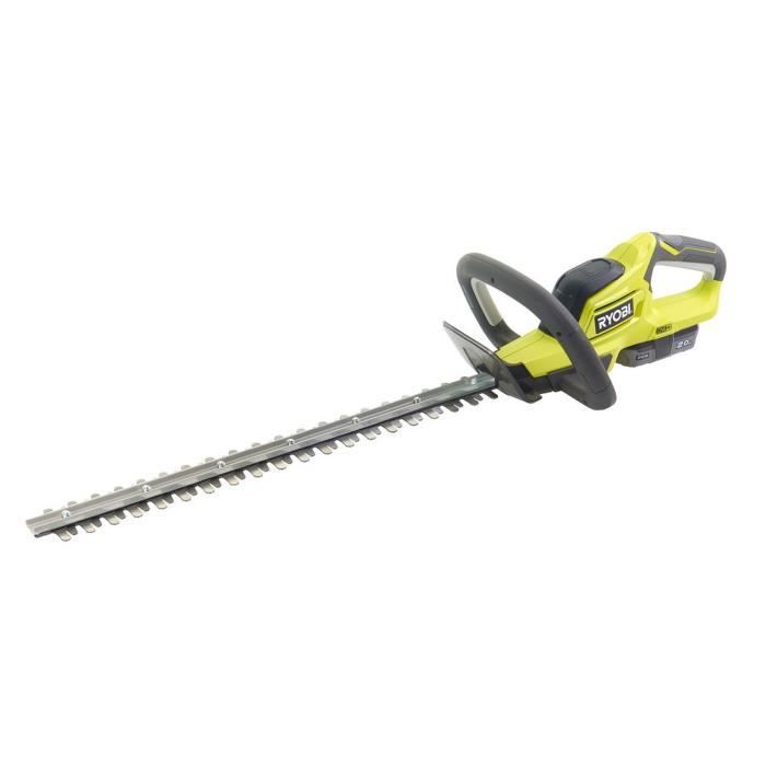 RYOBI 18V ONE+ Hedge Trimmer RHT184520 - 45 cm Blades - 18 mm Blade Spacing - 1 x 18V Battery