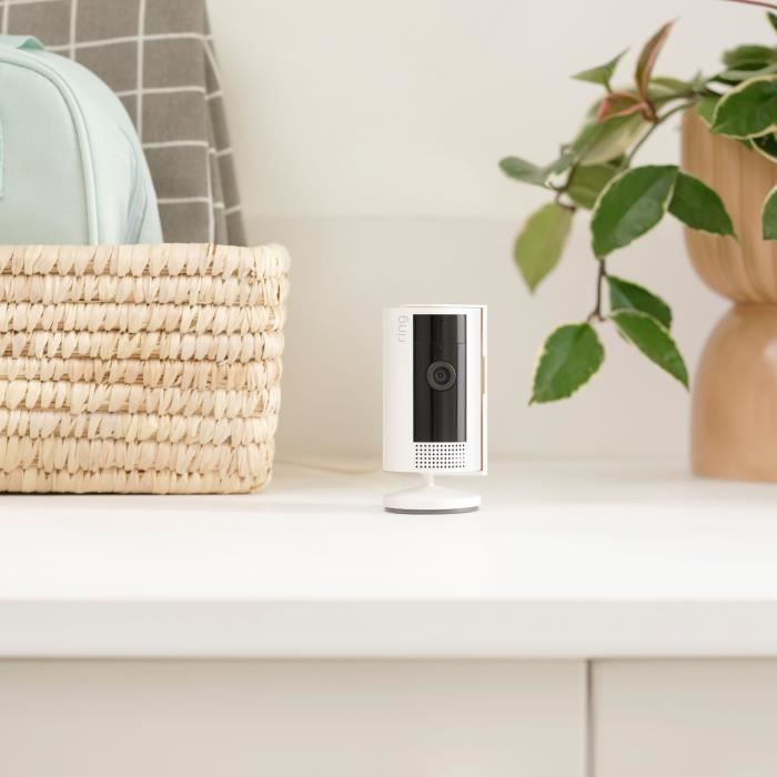 RING Indoor Surveillance Camera - 2nd Generation - 1080p HD - White