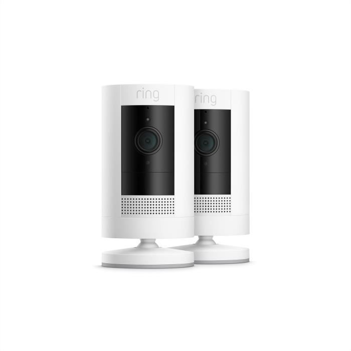 Caméra de Surveillance - RING - Stick Up Batterie - Blanc - 2023 - UE