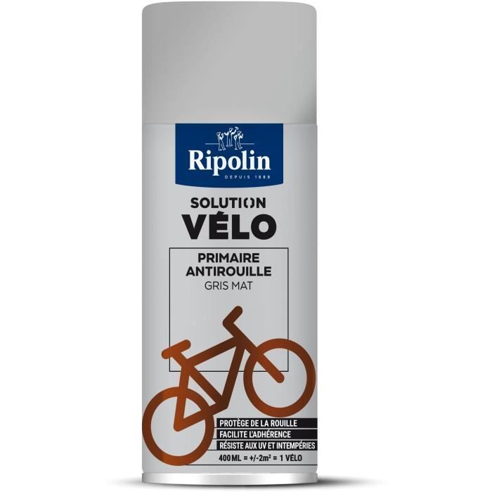 RIPOLIN Bike Solution - 0.4 L - Matte Anti-Rust Primer