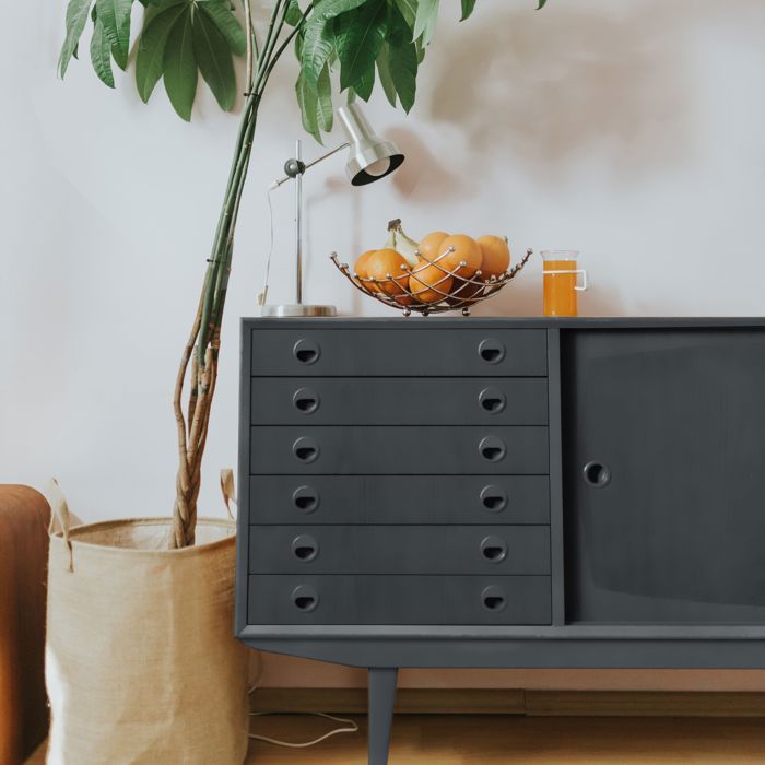 Ripolin Furniture Paint - Anthracite Grey - Satin Finish - 0.5 L