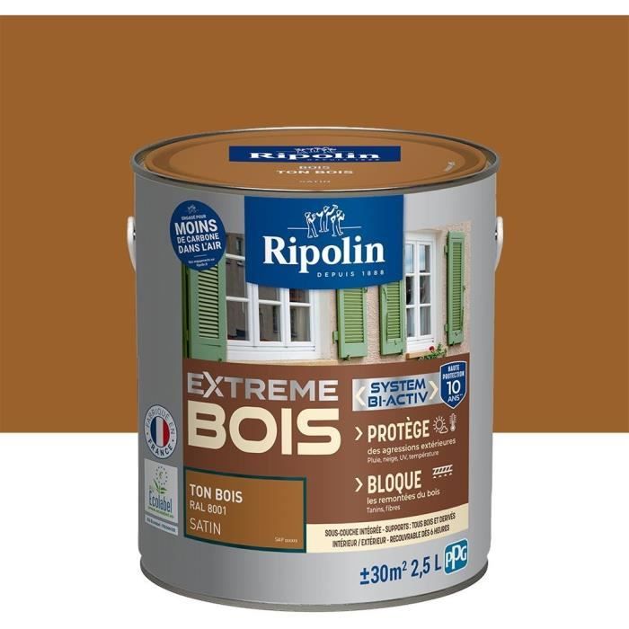 RIPOLIN Extreme Wood Protection Satin RAL 800 2.5 L