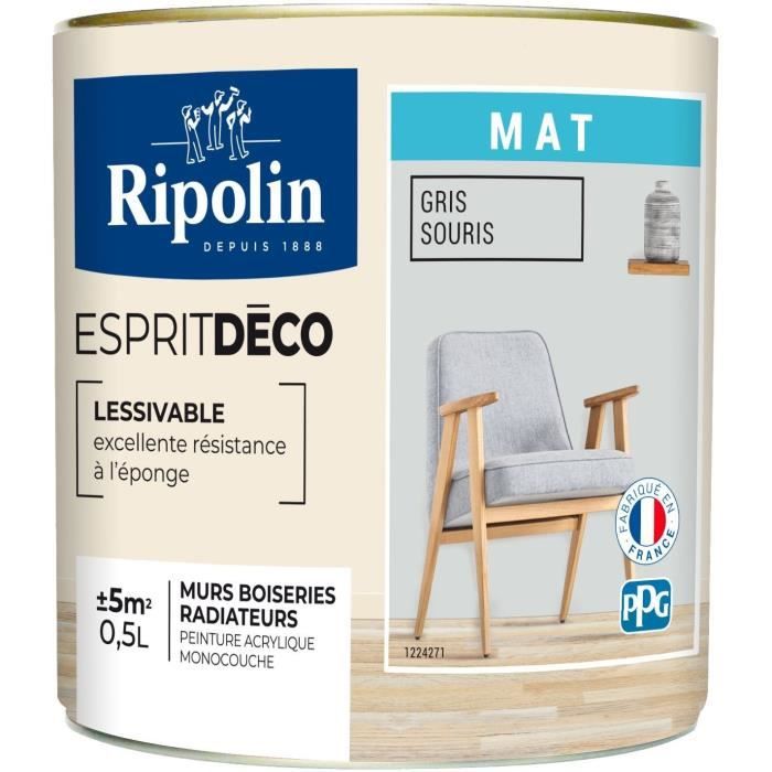 RIPOLIN PROTECTION EXTREME SOL GRIS BETON RAL 70 SATIN 2.5 L