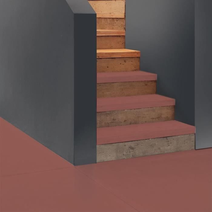 RIPOLIN Indoor and Outdoor Floor Paint Satin Terracotta 2.5 L
