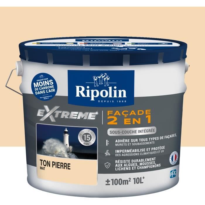 Ripolin Extreme Facade Protection Paint - Matte - 10 L
