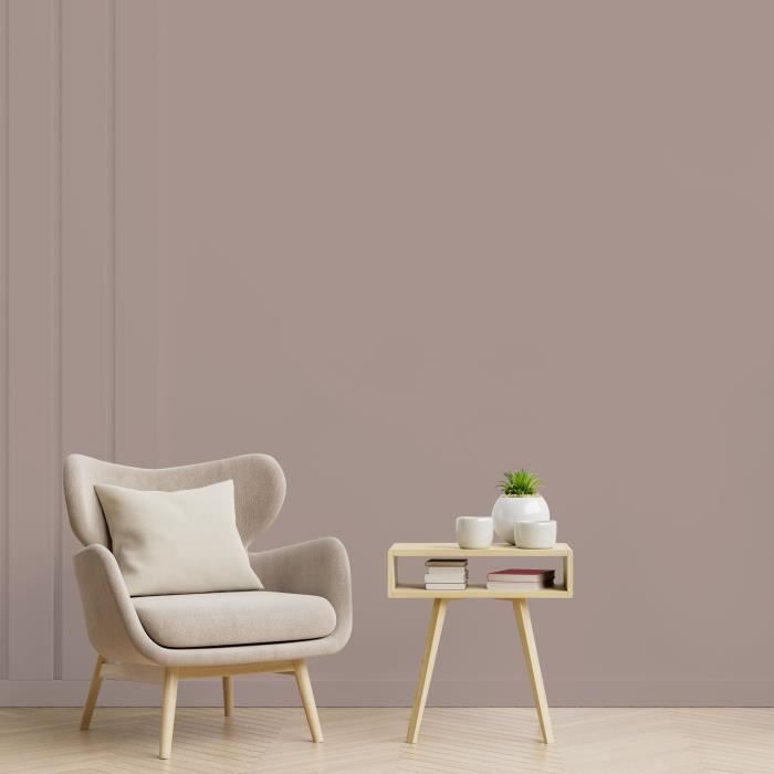 RIPOLIN Wall Paint for All Rooms, Satin Taupe, 2.5 L