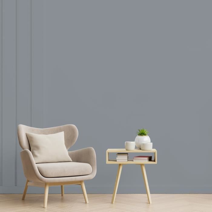 Ripolin All-Room Wall Paint 2.5 L Satin Finish Zinc Grey - Ultra-Covering