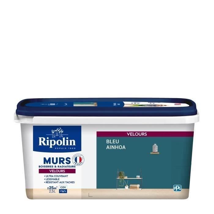 RIPOLIN Velvet Color Paint - Ainhoa Blue