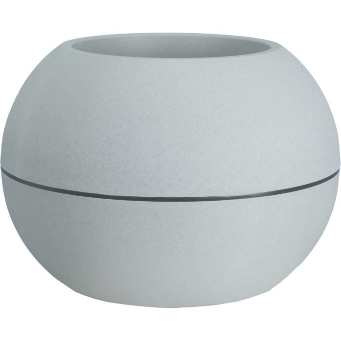 RIVIERA Flower pot - Granite Ball - D40 x H28 cm - Stone
