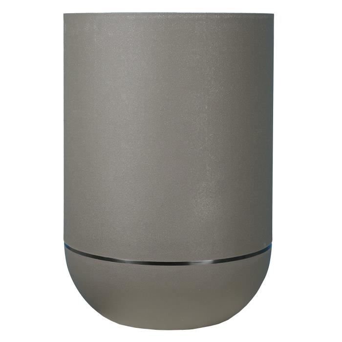RIVIERA Flowerpot - Plastic - D50 x H71 cm - Gray