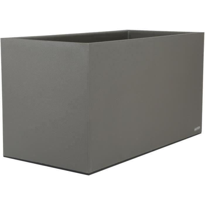 Granite Flower Tray - 60x30 cm - Gray