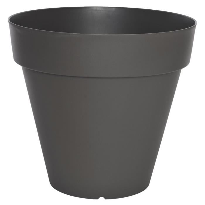 RIVIERA Flowerpot - Soleilla Round - Ø 49 x H 44.8 cm - Grey