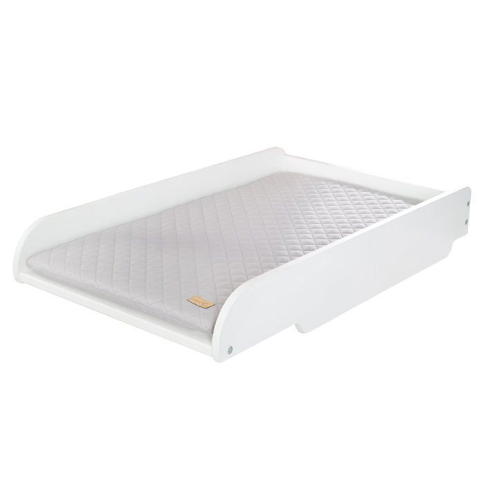 ROBA Changing Table + 'Roba Style' Mattress - White/ Grey