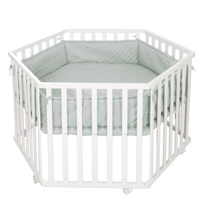 ROBA Baby Playpen Mat - For Hexagonal Playpen - Padded
