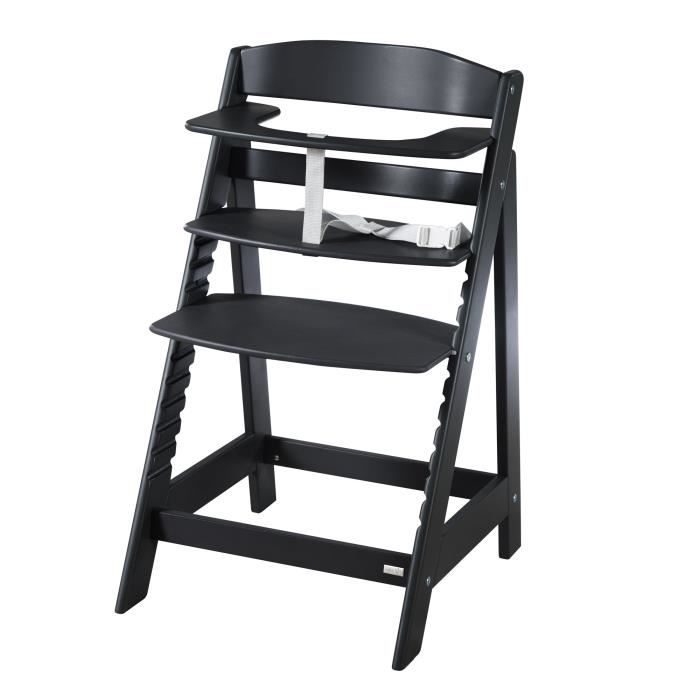ROBA Convertible High Chair - Black - From 6 Months up to 70 kg