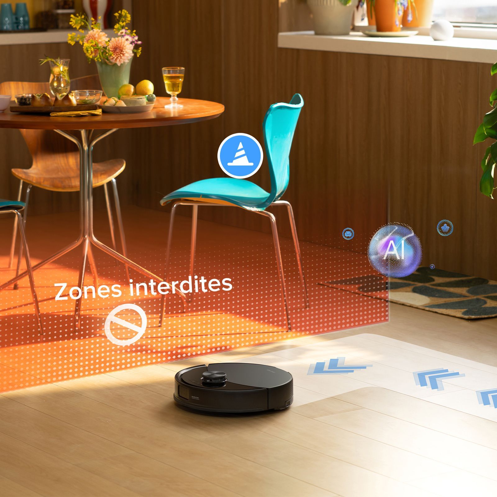 ROBOROCK Q10 VF+ - Robot Vacuum Cleaner and Mop - 10000 Pa - 150 min Battery Life - Automatic Emptying Station