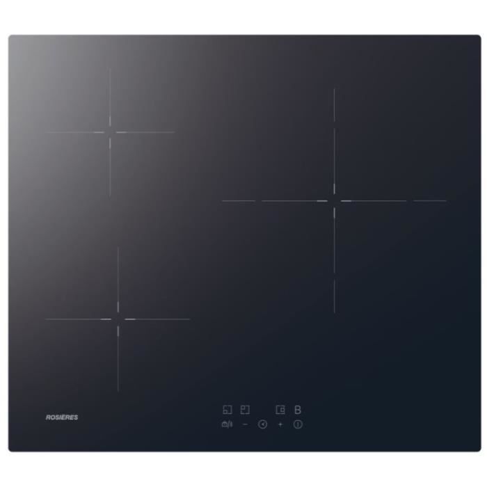 ROSIERES Induction Hob - 3 Burners - 7000 W - 28 cm Zone - RI633CBB