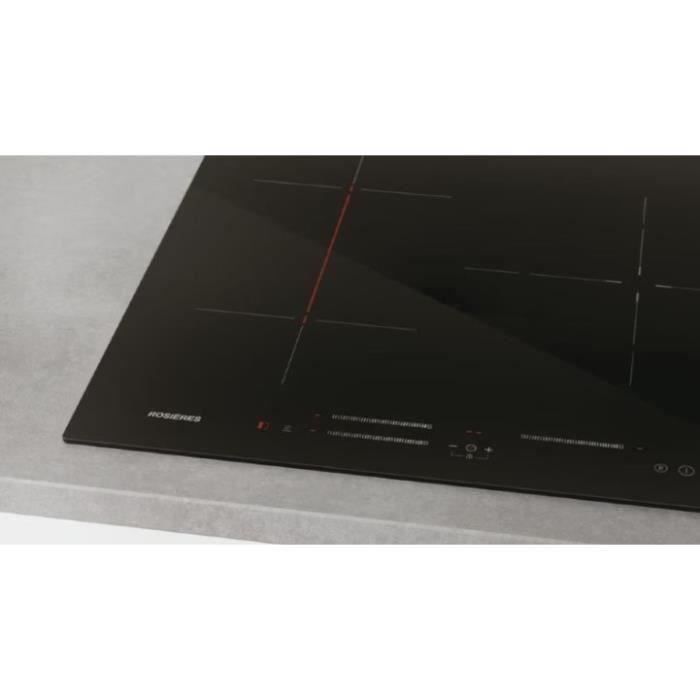 ROSIERES Induction Hob - 3 Burners - 7000 W - 28 cm Zone - RI633CBB