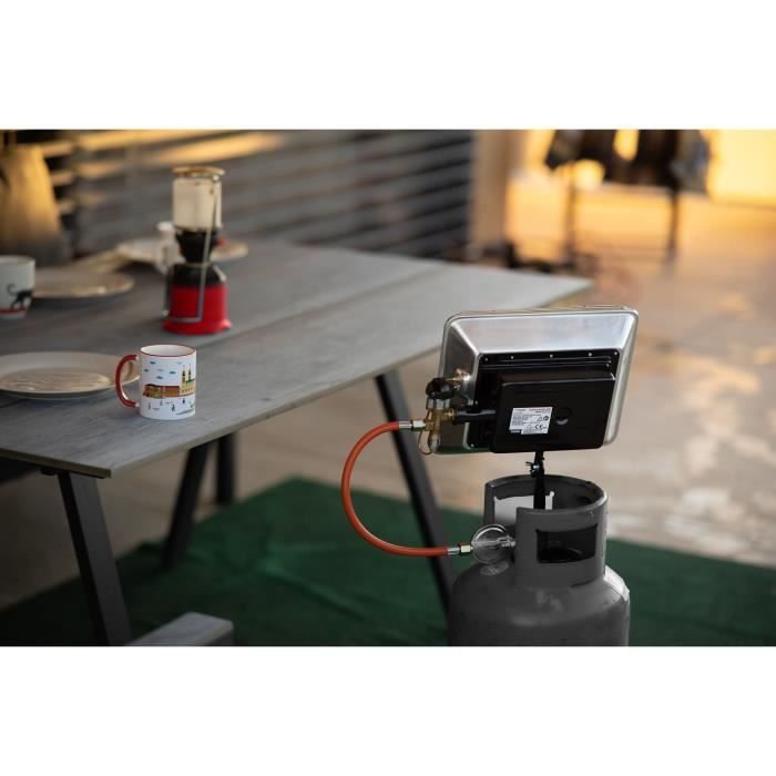 ROTHENBERGER Infrared Mobile Heater - Brazier - Gray