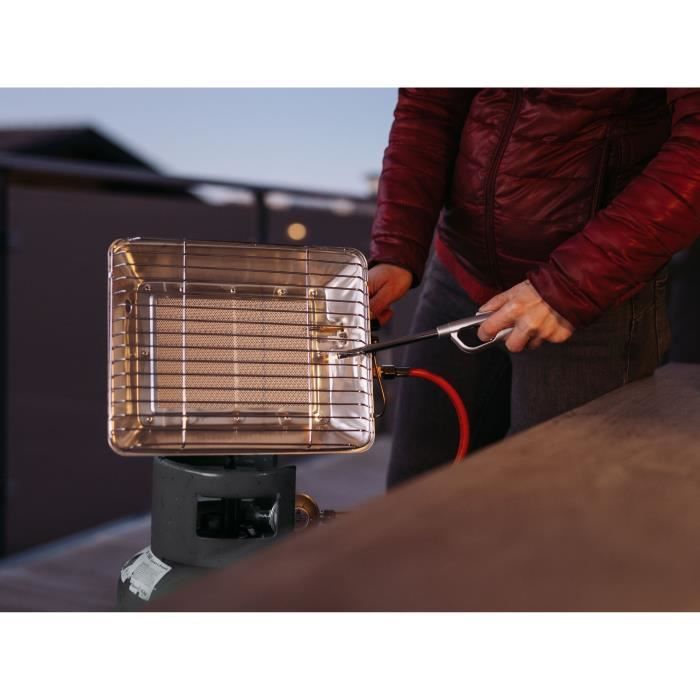 ROTHENBERGER Infrared Mobile Heater - Brazier - Gray