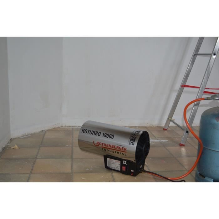 ROTHENBERGER Hot Air Generator - Roturbo 12000 - Silver