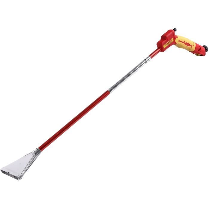 ROTHENBERGER Premium Wide Nozzle Weed Burner - 990°C - Ø40 mm - Red and Yellow