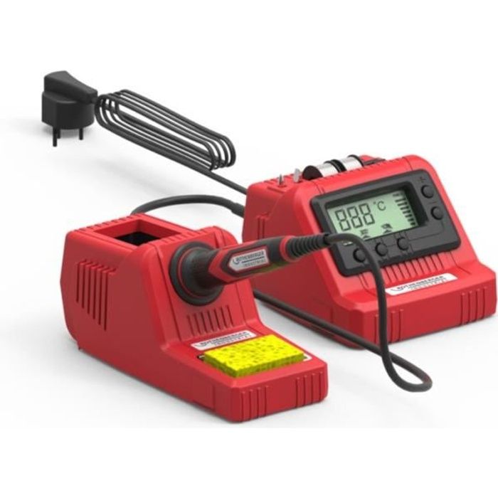 ROTHENBERGER 60W Digital Soldering Station - Adjustable Temperature 200-450°C