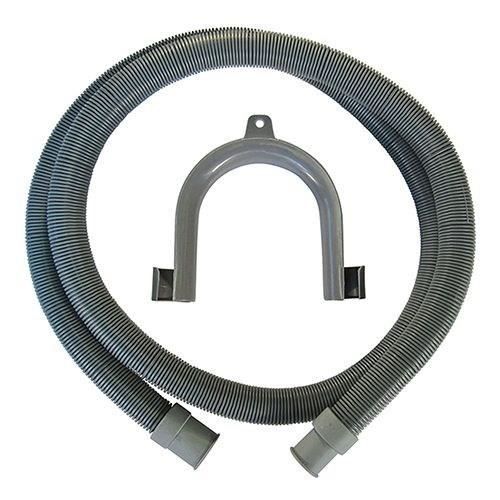 ROUSSEAU Washing Machine Drain Hose - 2.50 m - Ø19 mm and Ø22 mm Fittings