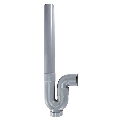 ROUSSEAU Drain Siphon - Horizontal Outlet - Ø40 mm - Grey PVC