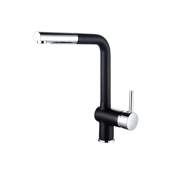 Edouard Rousseau - MATSOUKO Kitchen Sink Mixer Tap - Chrome/ Black