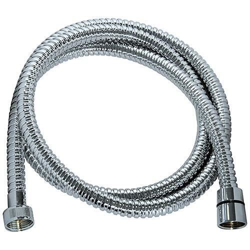 ROUSSEAU Shower Hose - 1.75 m - Anti-twist Metal Nuts - Chrome-plated Stainless Steel