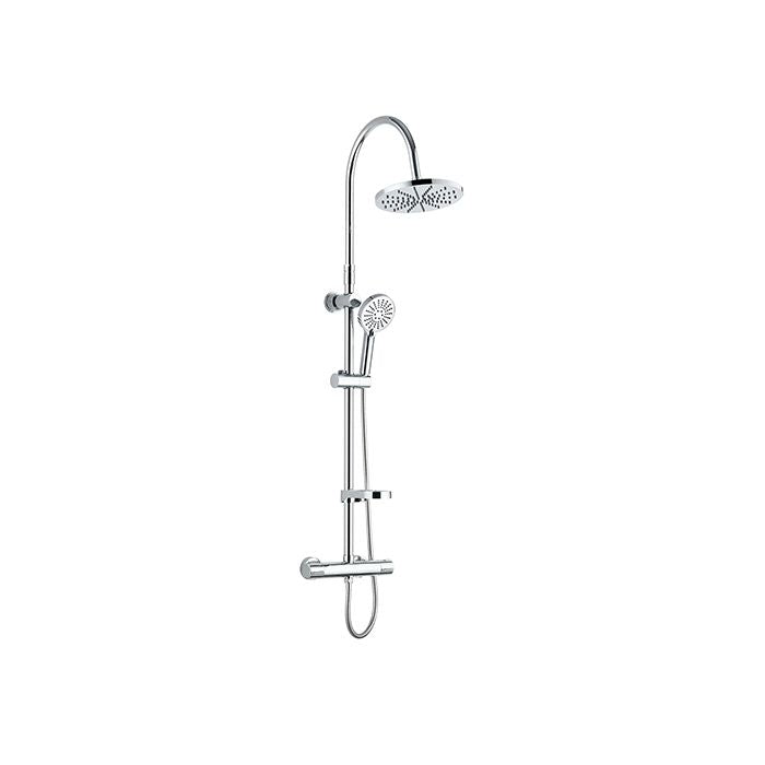 EDOUARD ROUSSEAU SUHALI 2 Shower Column with Faucet - Chrome