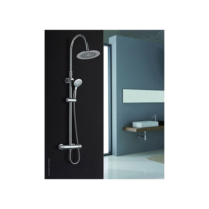 EDOUARD ROUSSEAU SUHALI 2 Shower Column with Faucet - Chrome