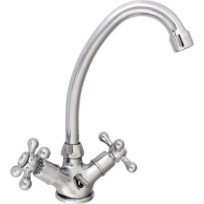 Rousseau Mechanical Mixer Tap Lavabo Beverley