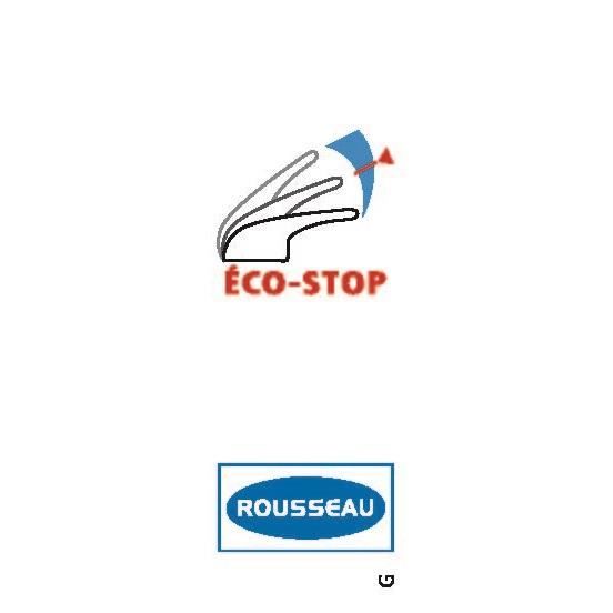 ROUSSEAU Edinburgh Mechanical Bath and Shower Mixer Tap - 40 mm Ceramic Cartridge - Single Hole